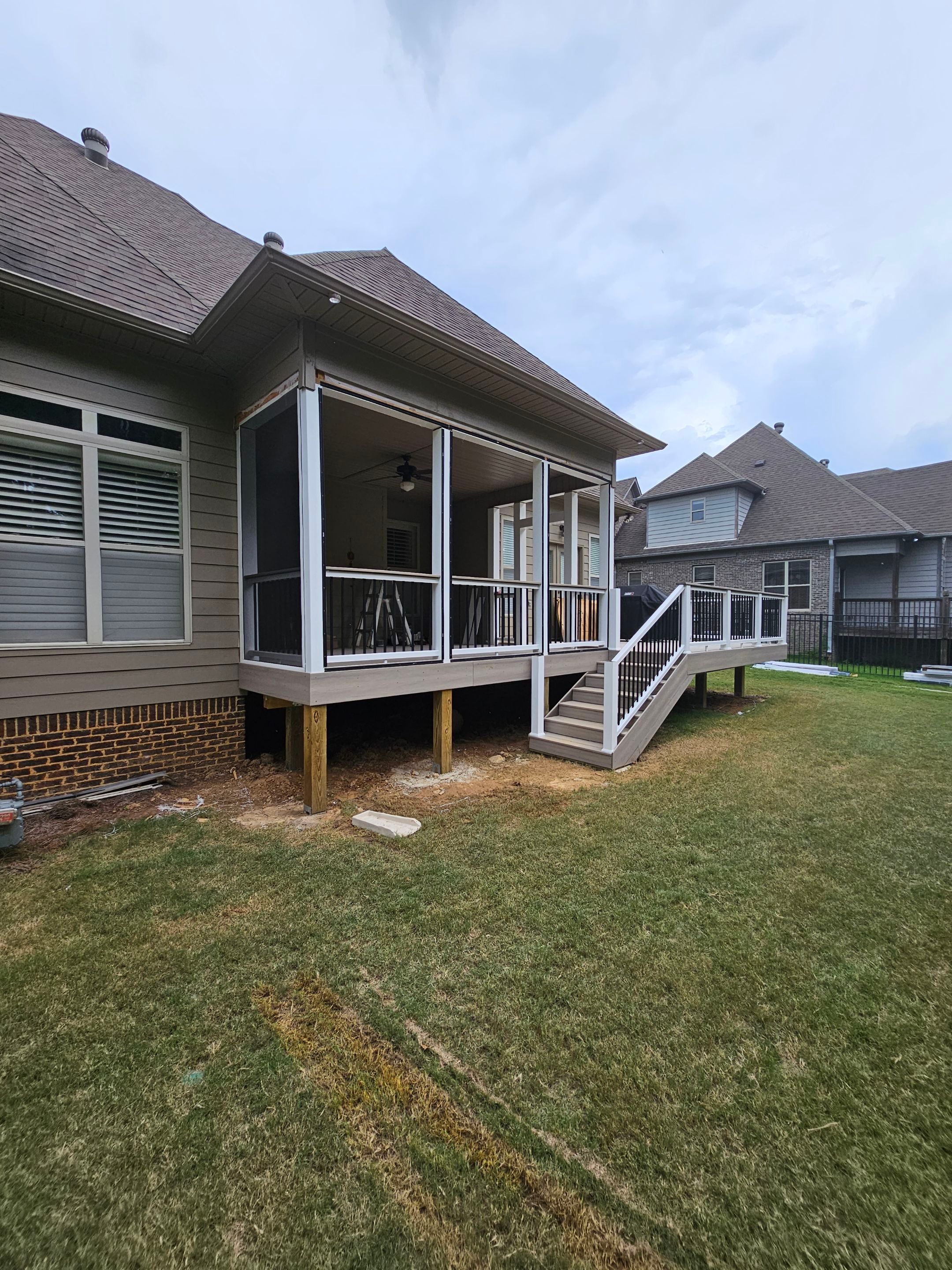 Tiffany Estates - Composite Deck Installation  by Pillar and Pine