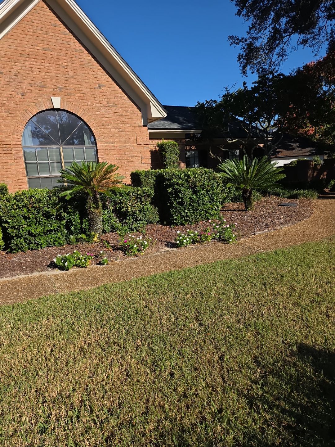 Deerwood Resident | Pine Bark Installation by ProGreen Services