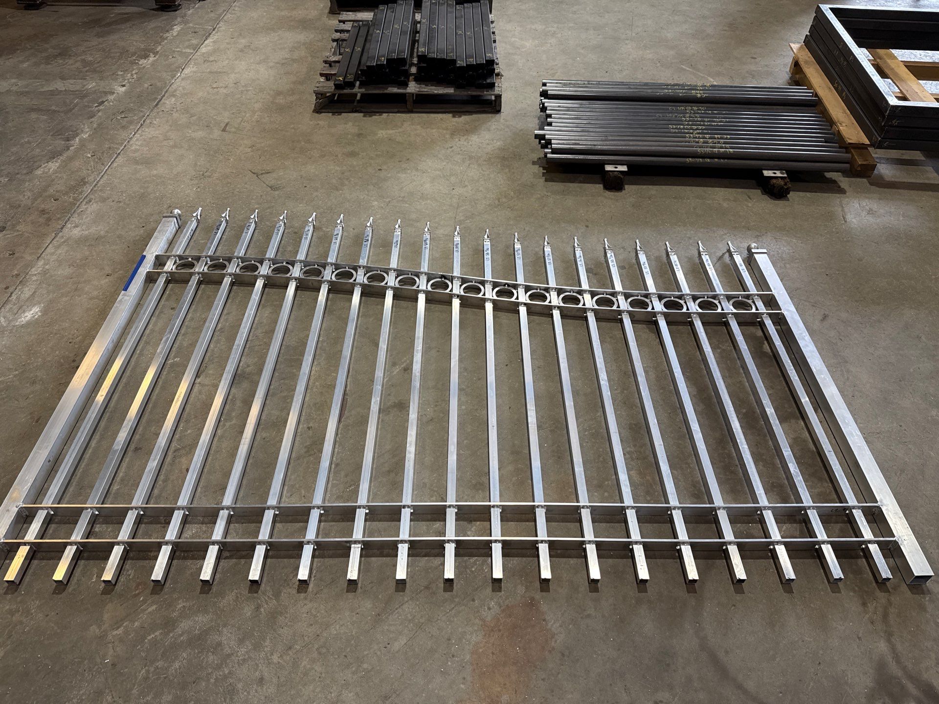 Ocean Shores Condo Gates by Gregory Sandstrom