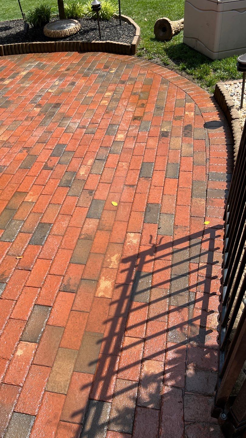 Pavers using Concrete Sealant by DuraSeal