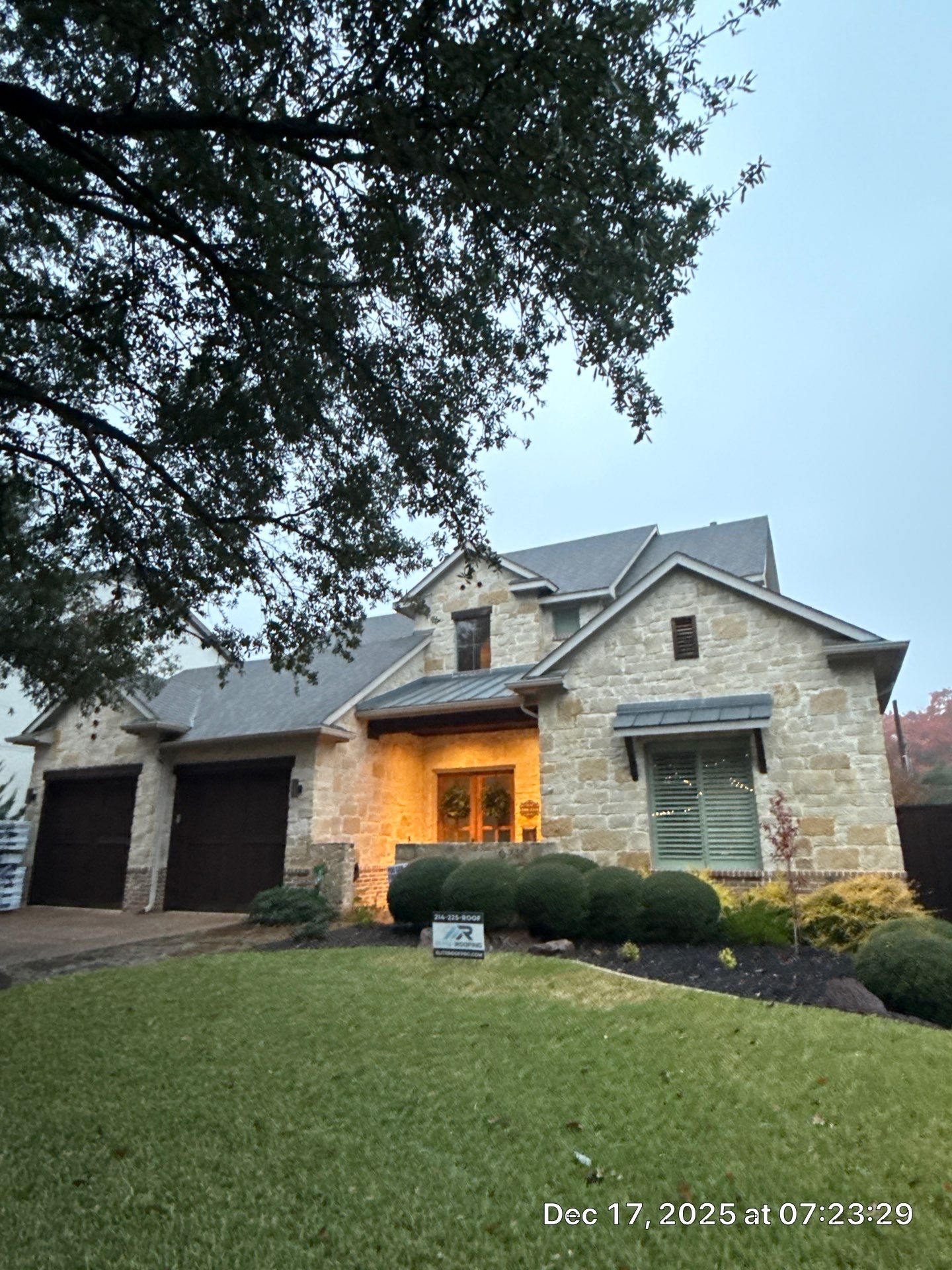 Residential Roof Replacement using GAF HDZ - Weathered Wood by Elite Roofing LLC