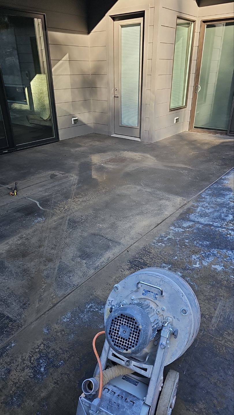 Patio Transformation using Greystone 1/8" by Croc Coatings, LLC