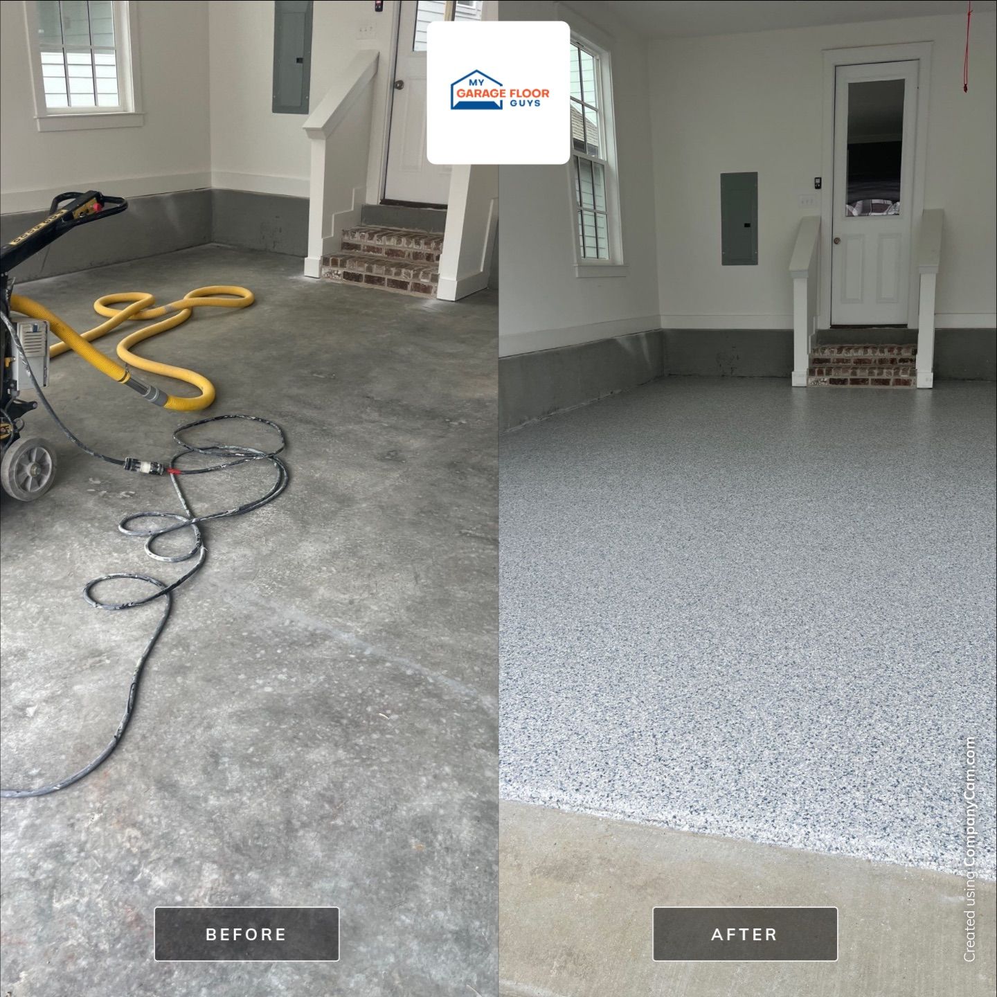 Garage Floor Coating using Tidal Wave by My Garage Floor Guys