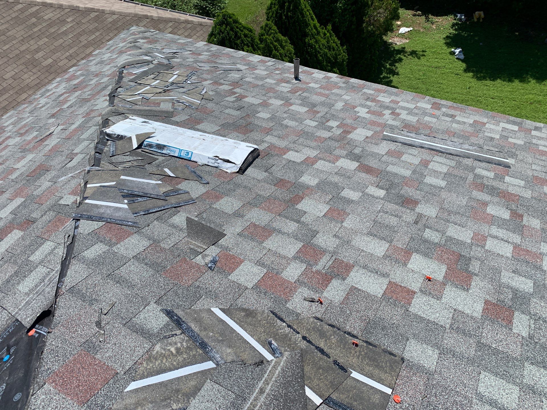 Architectural Shingle Roof Replacement and Sheathing Upgrades in Round Rock by Caliber Restoration LLC