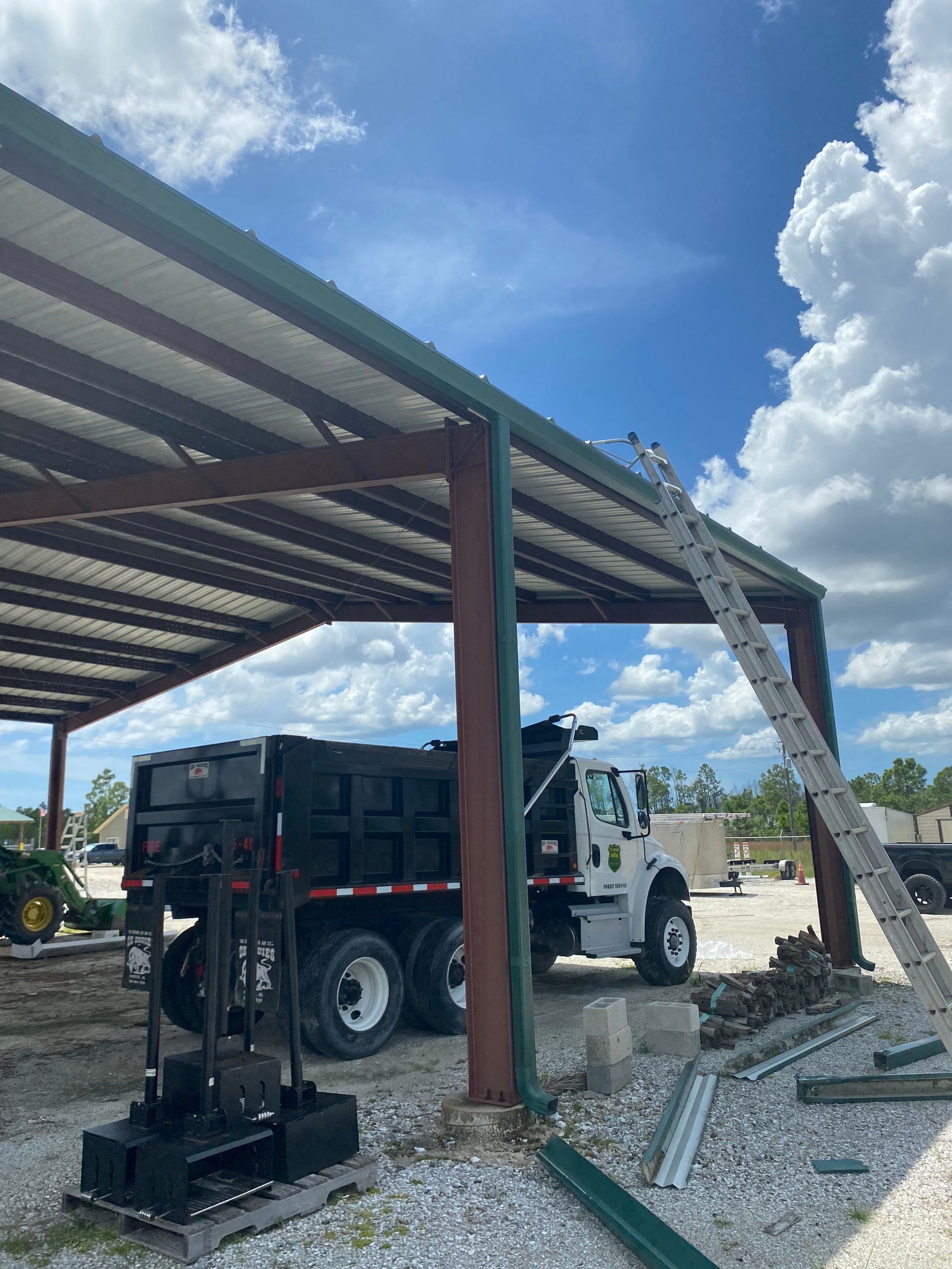 Commercial Soffit and Fascia Installation in North Port FL by Gutter Professors