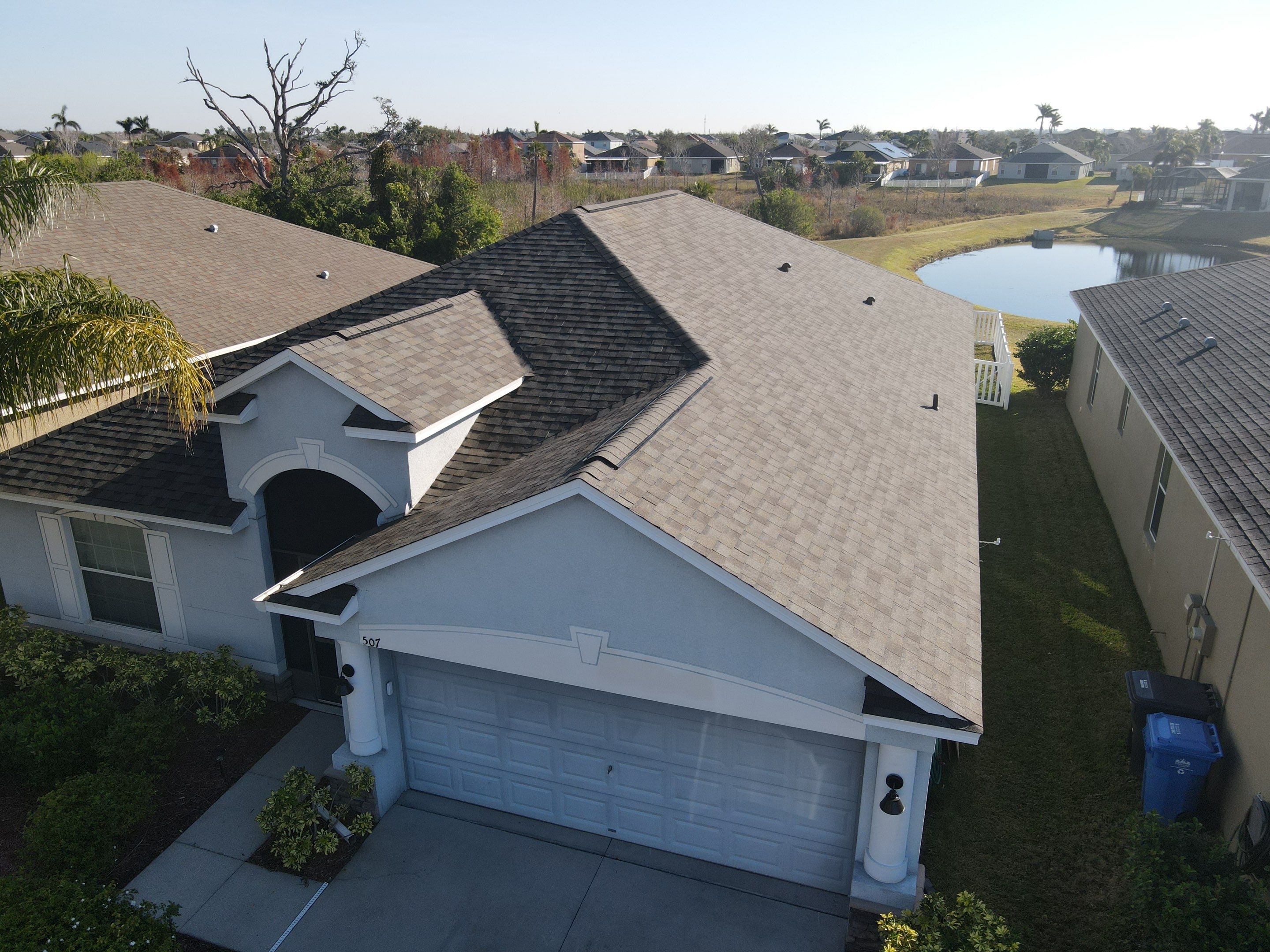 Roof Replacement in Ruskin FL. by Steadfast Roofing