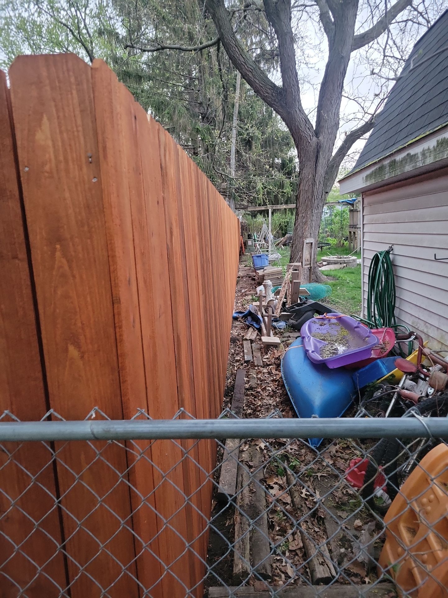 Project in Cedar Falls by Perfect Picket Fence and Stain