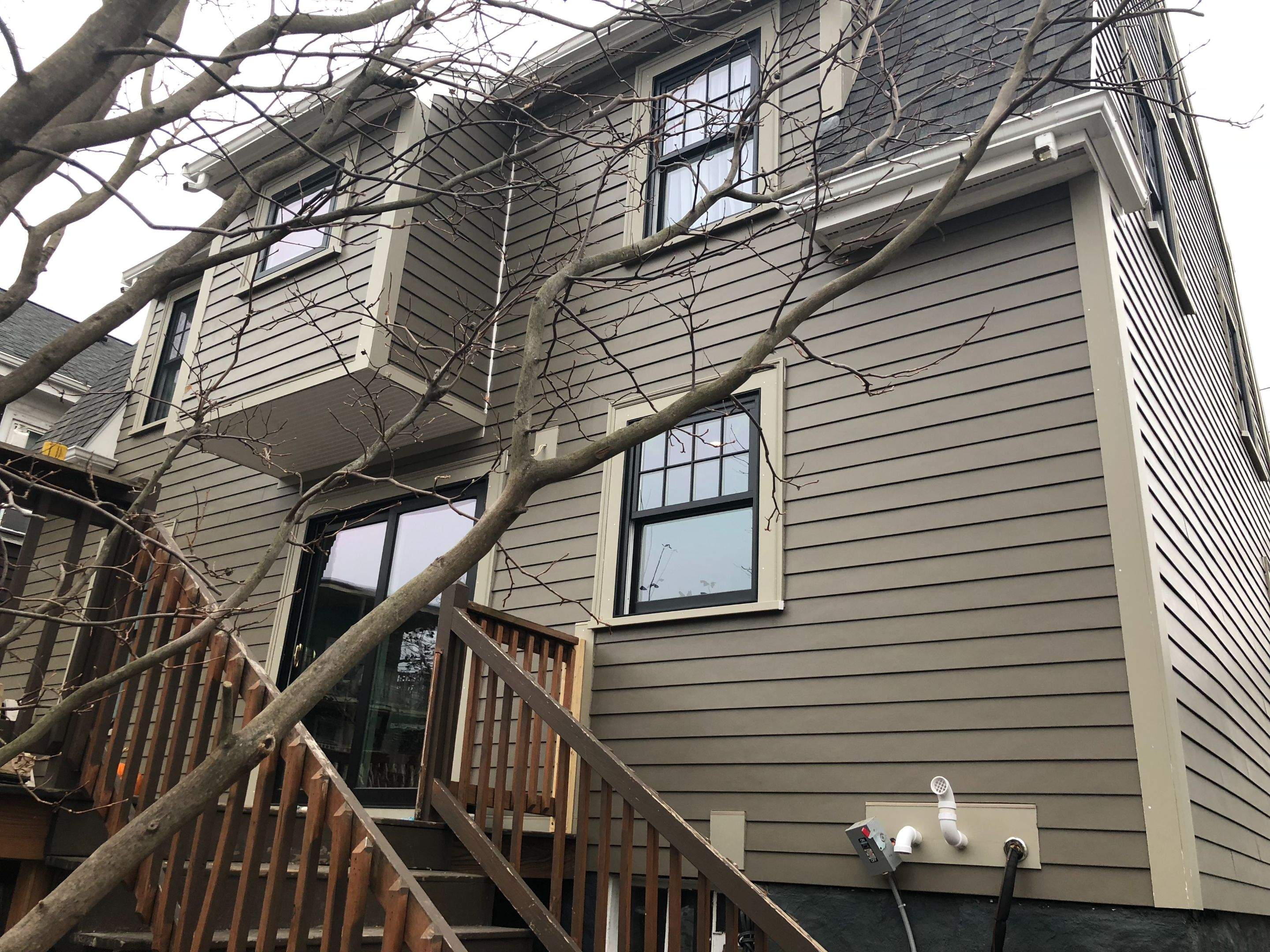 Siding Installation using James Hardie by UBrothers Construction
