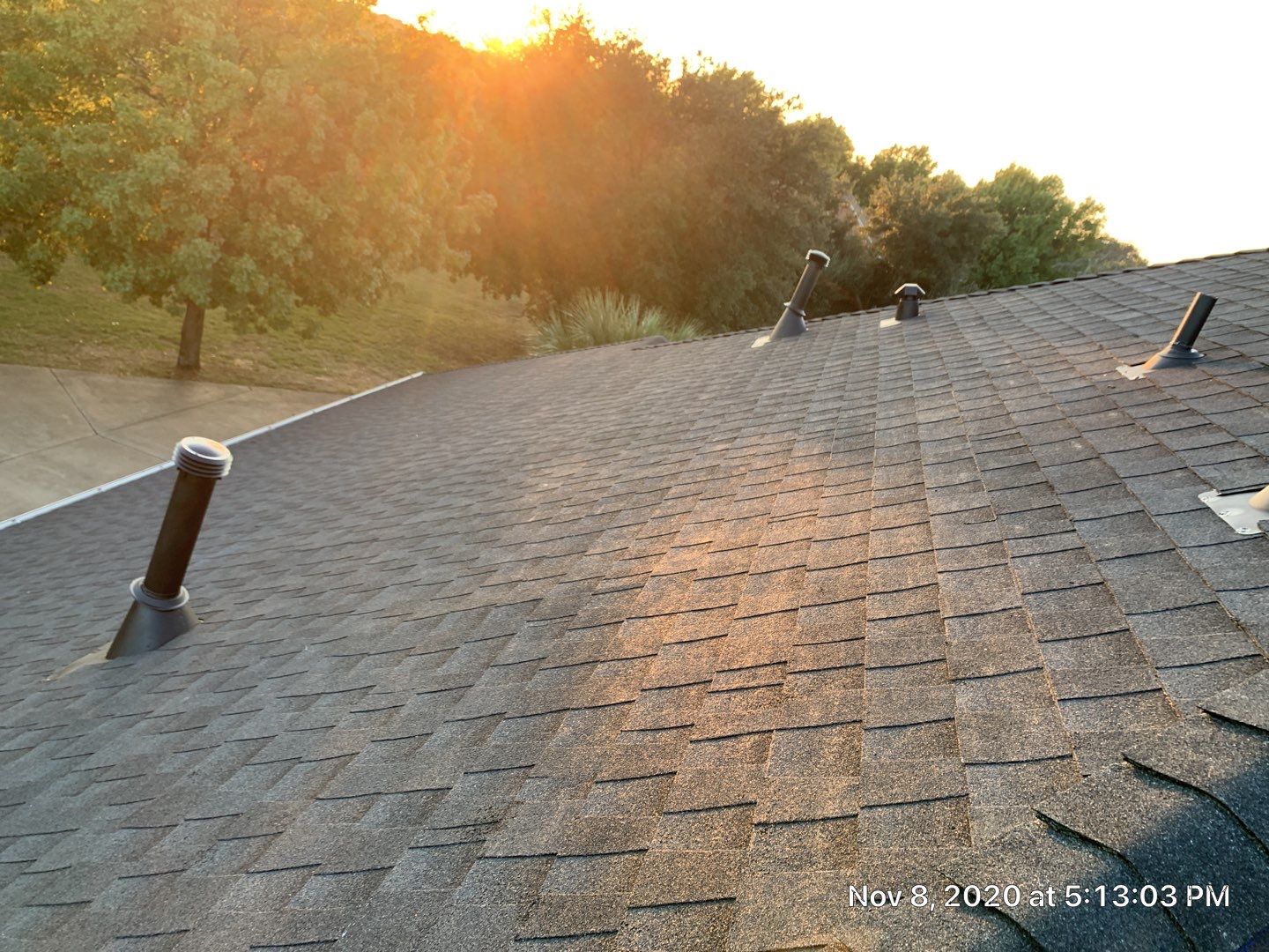 Huge Estate - Residential Roofing Installation using GAF Timberline HDZ Shingle System by First United Roofing & Construction