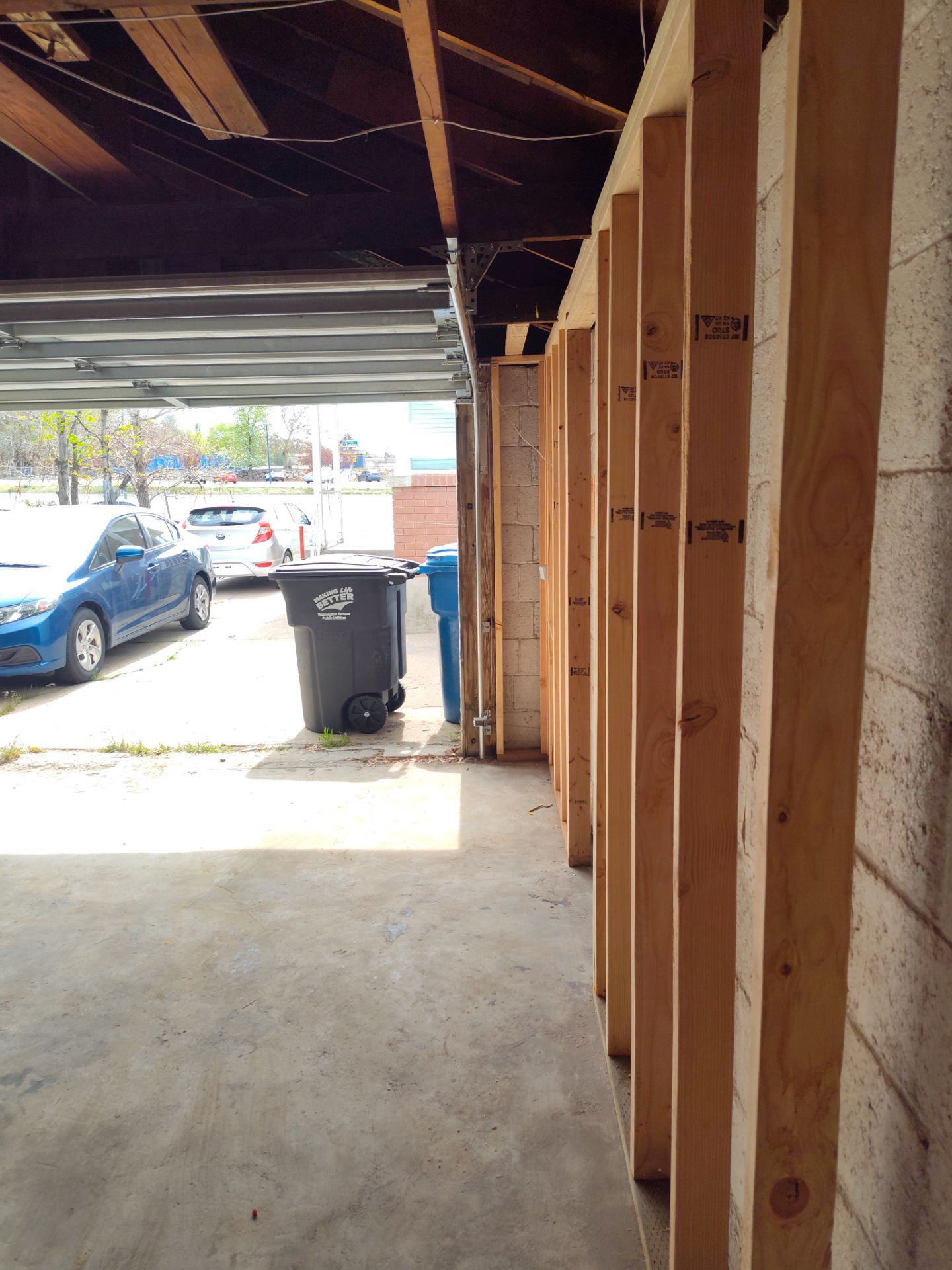 Garage Project in South Ogden by Rudd Builders LLC