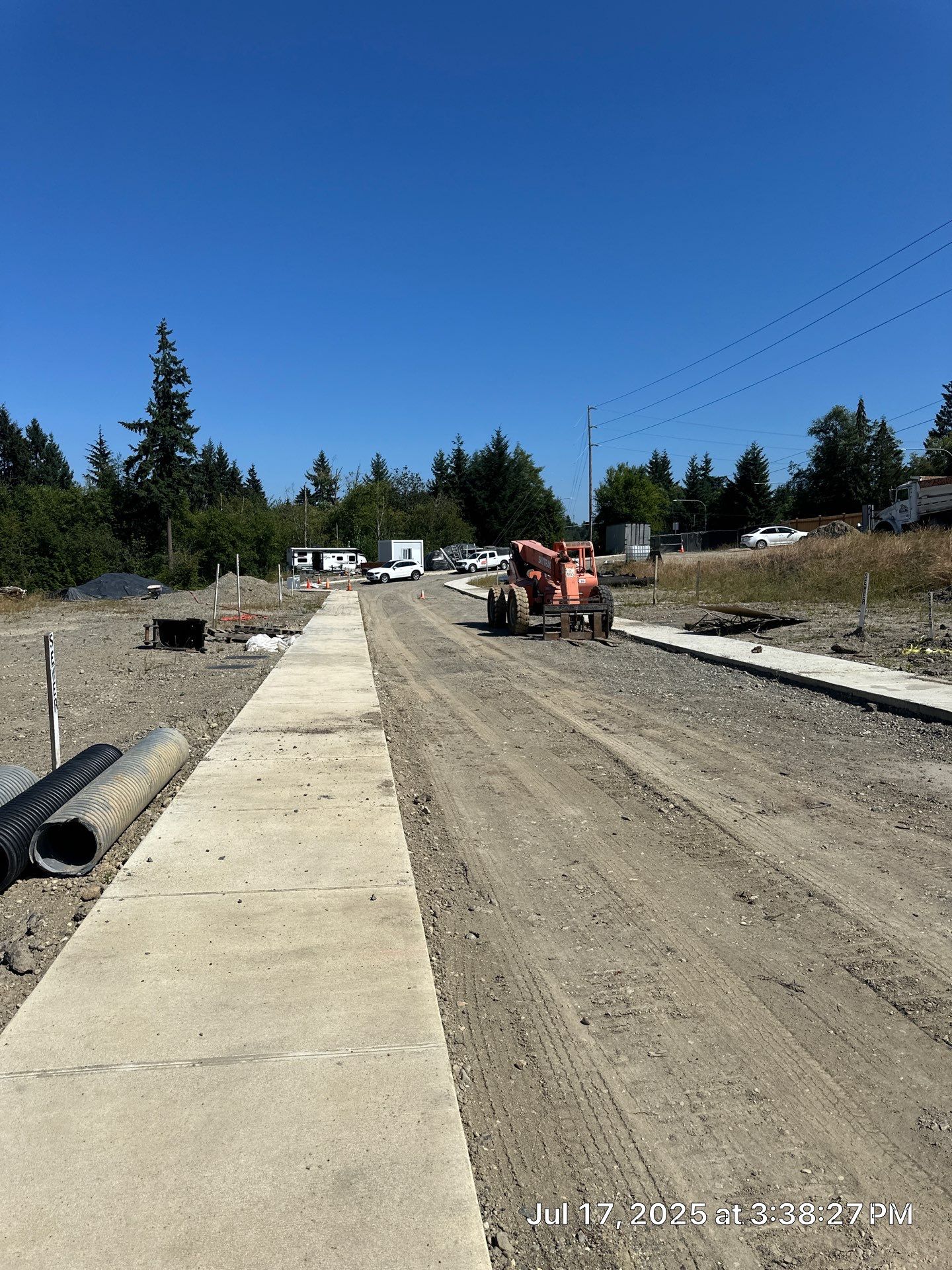 Asphalt Road Repair in Neighborhood  by Jireh Asphalt & Concrete Inc 