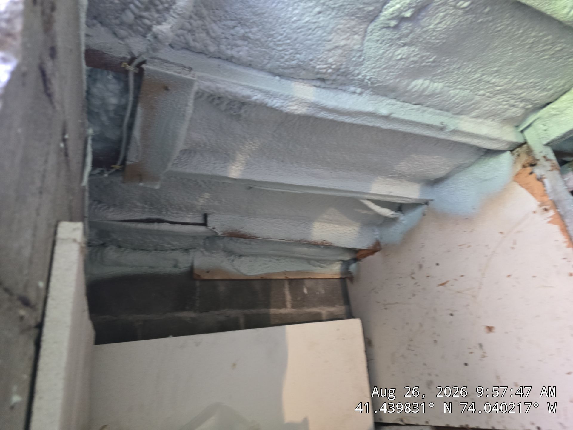 Cornwall Basement Spray Foam Insulation and Rim Joist Sealing by NYS Foam & Energy