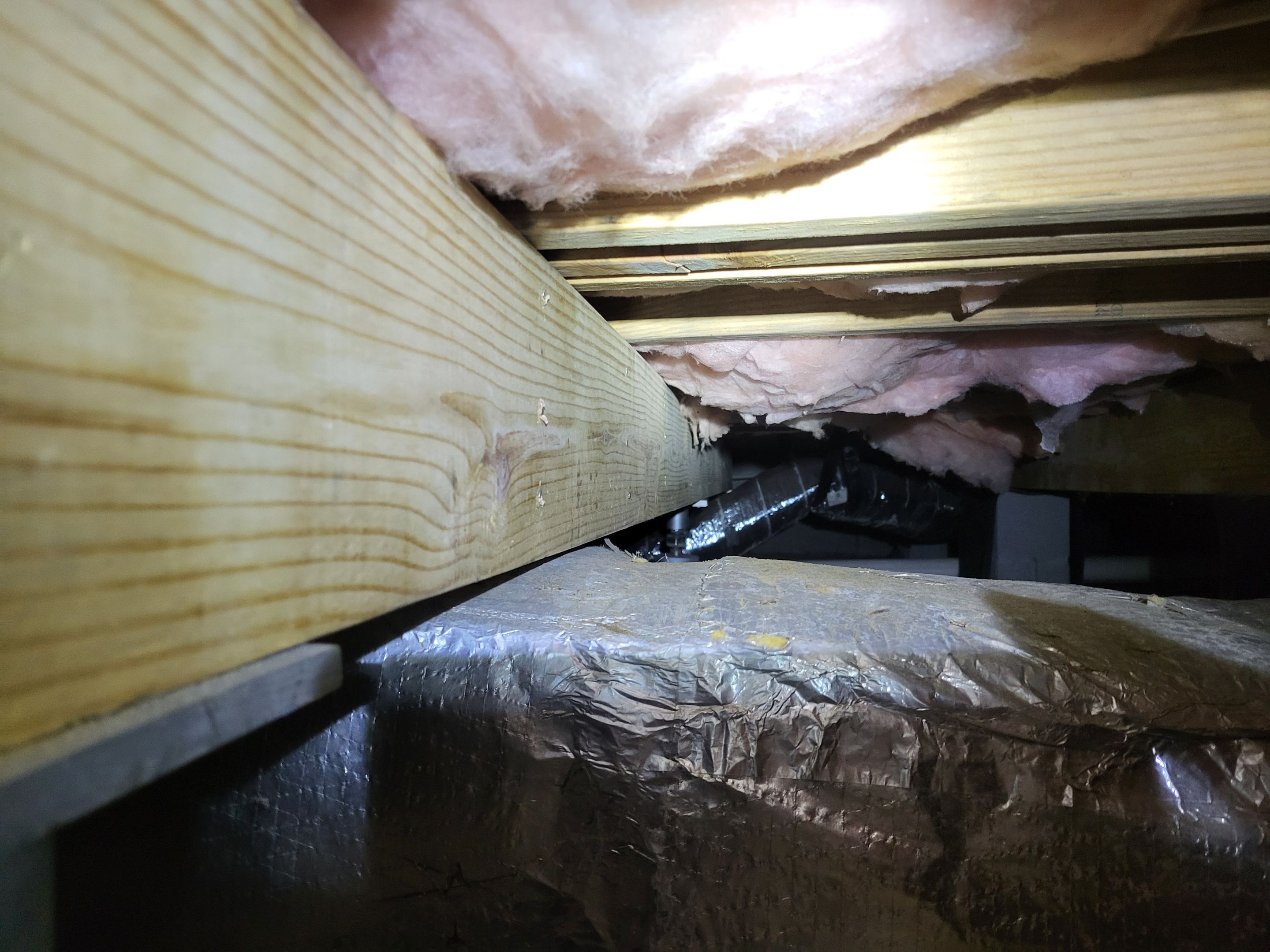 Project in Smithfield by Patriot Crawl Space Repairs