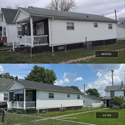 Residential Roof Replacement and Vinyl Siding Installation in Hamilton