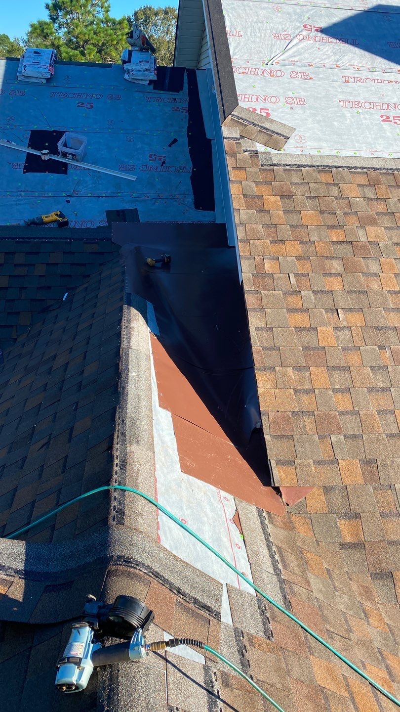 Residential Roofing Installation using Roof Replacement by American Roofing & Construction LLC