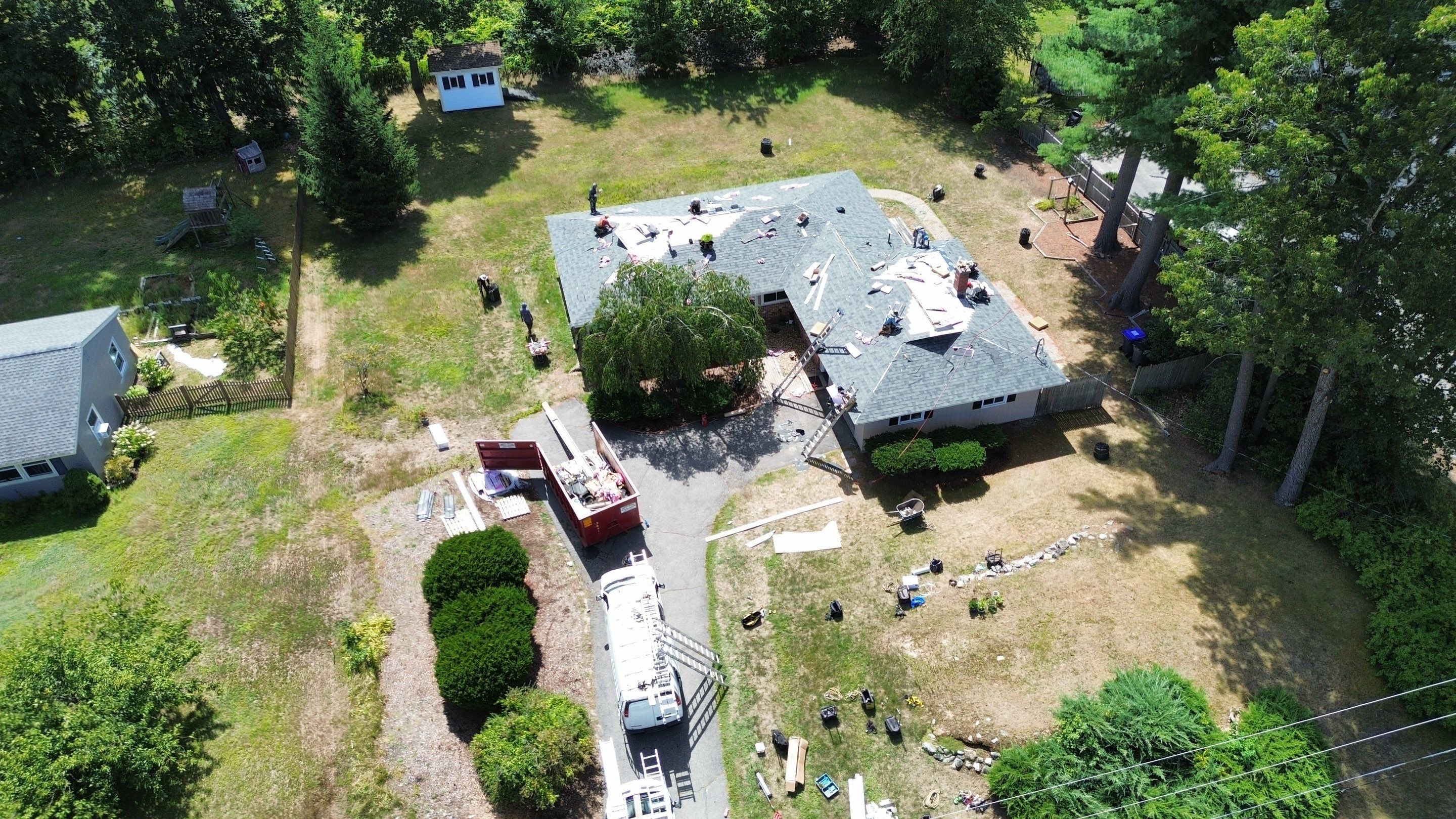 Roof Replacement & Gutter Installation – Chelmsford, MA by Mighty Dog Roofing of Greater Middlesex County