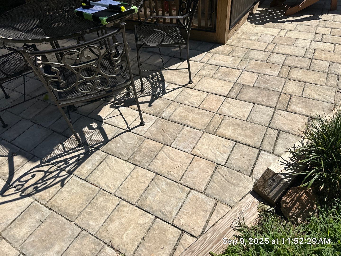 Pavers using TopSeal by DuraSeal