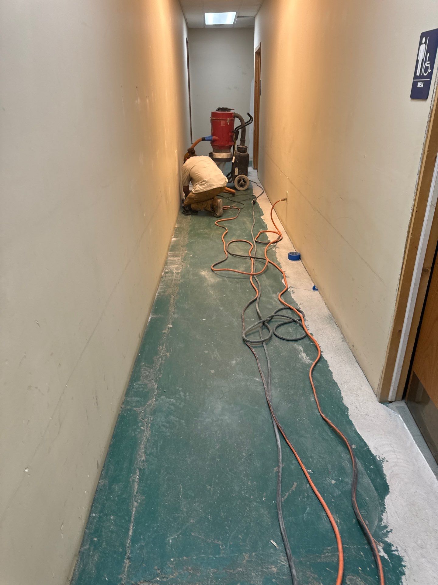 Exterior color change and Epoxy floor. by Gordon Painting