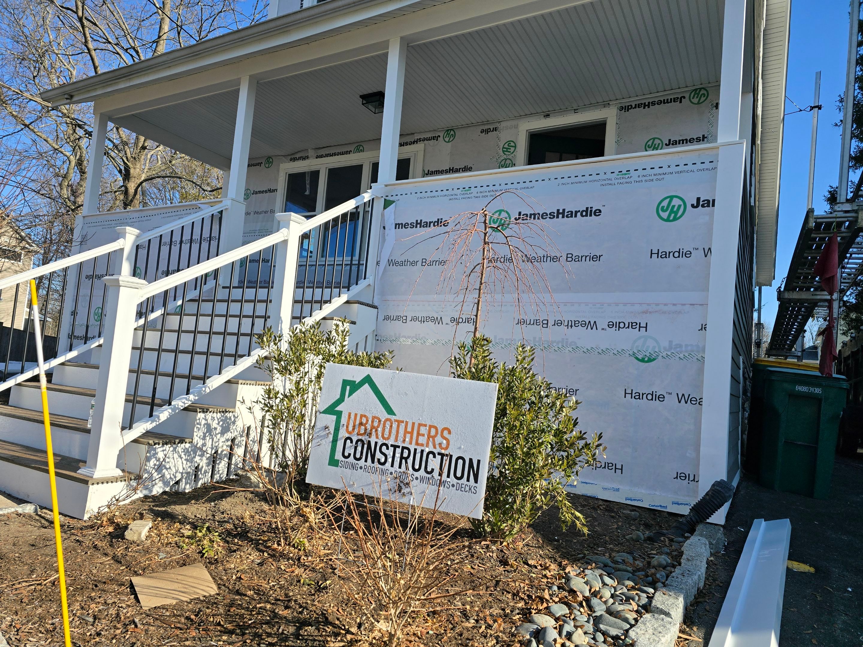 Complete exterior renovation in Norwood, MA by UBrothers Construction