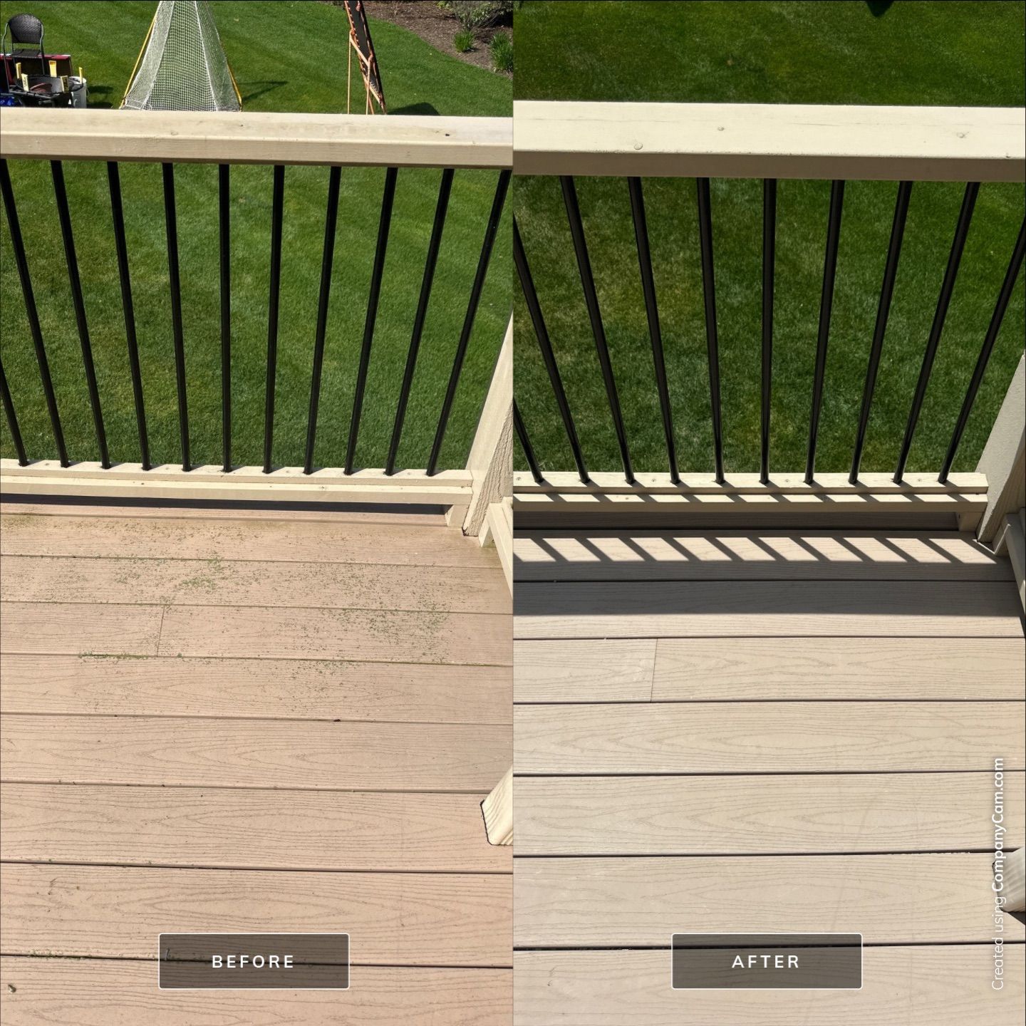 Project in Crystal Lake by Simmons Power & Soft Washing