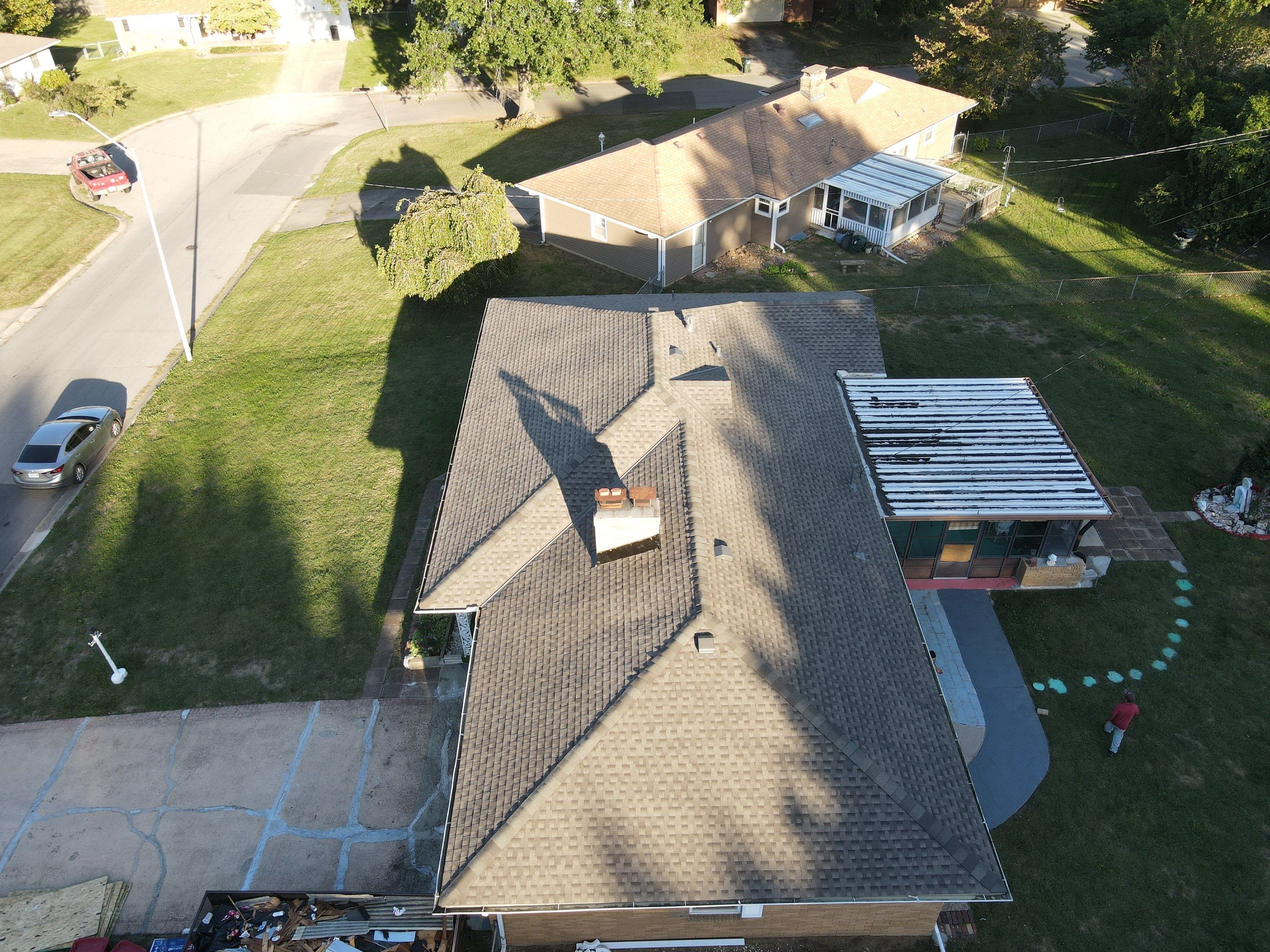 Residential Roof Replacement and Decking by Summit Roofing