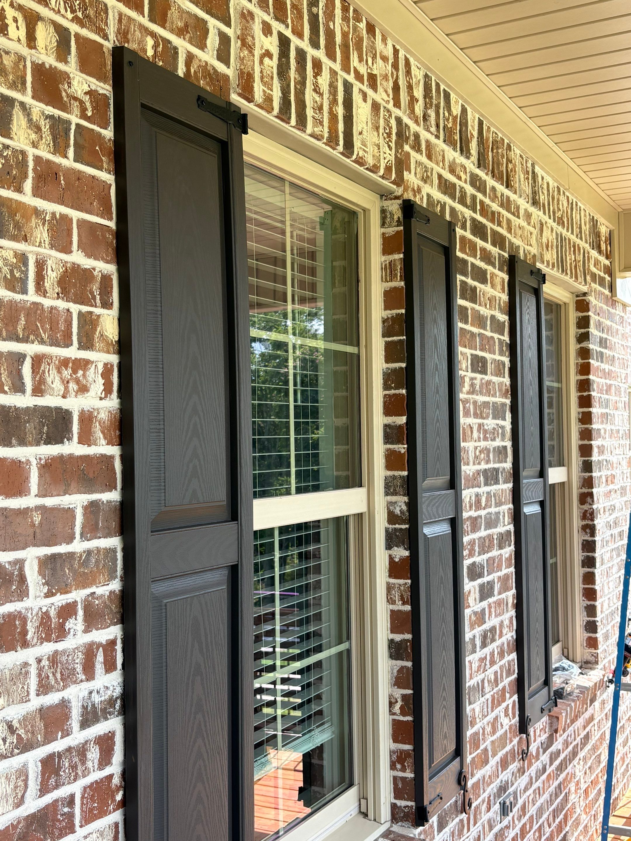 Exterior Shutters Project in Gurley by Blinds and Borders