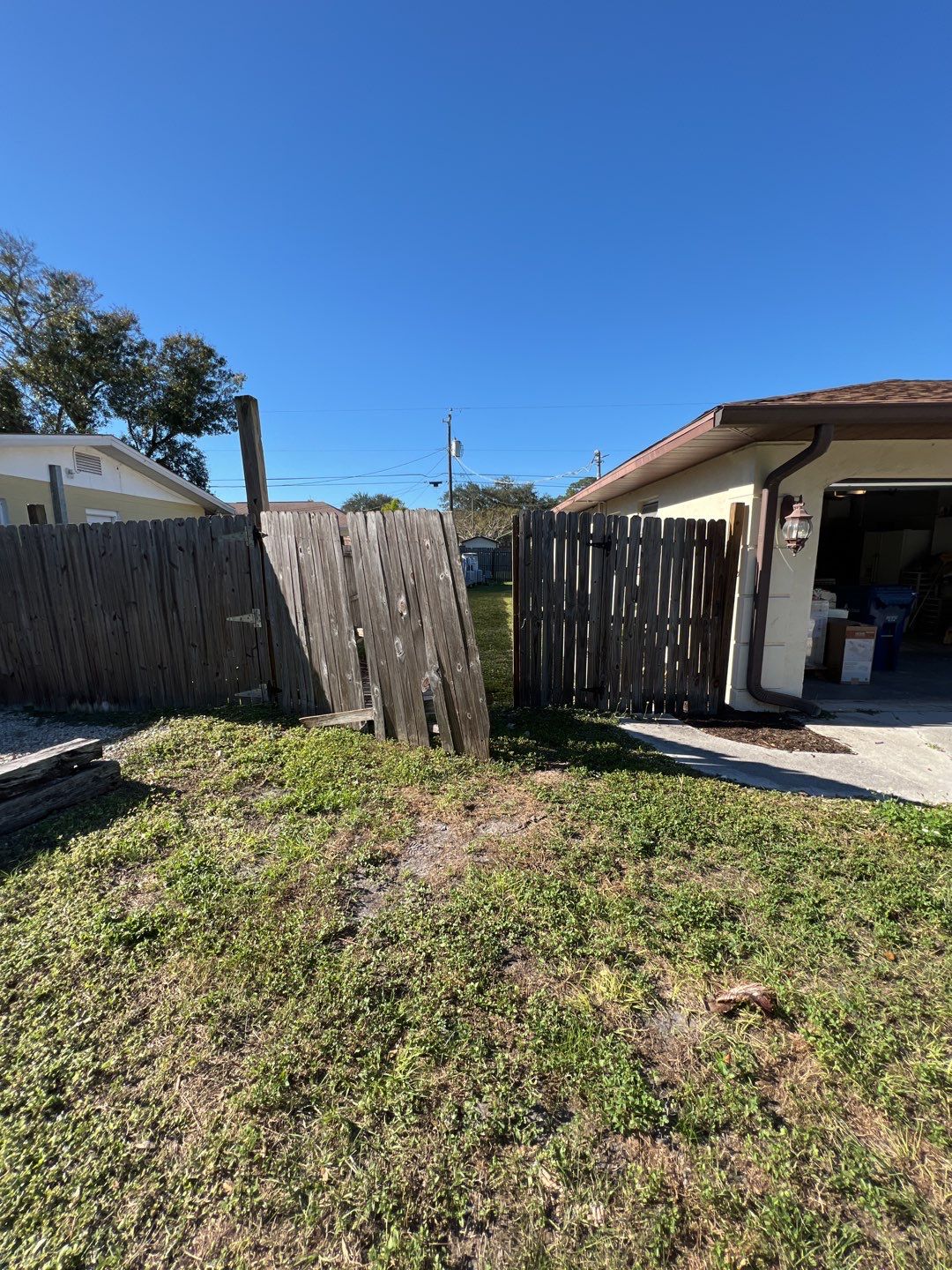 Venice FL 6 ft. Tall White Vinyl Privacy Fence  by Asap fence and gates, LLC