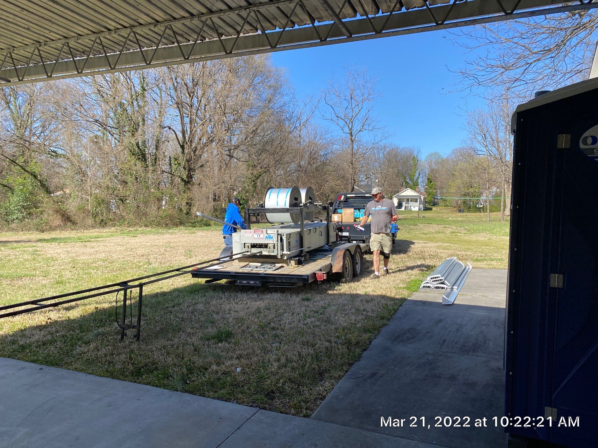 Primitive Baptist Church using Standing Seam Metal by Just In Time Roofing and Restoration