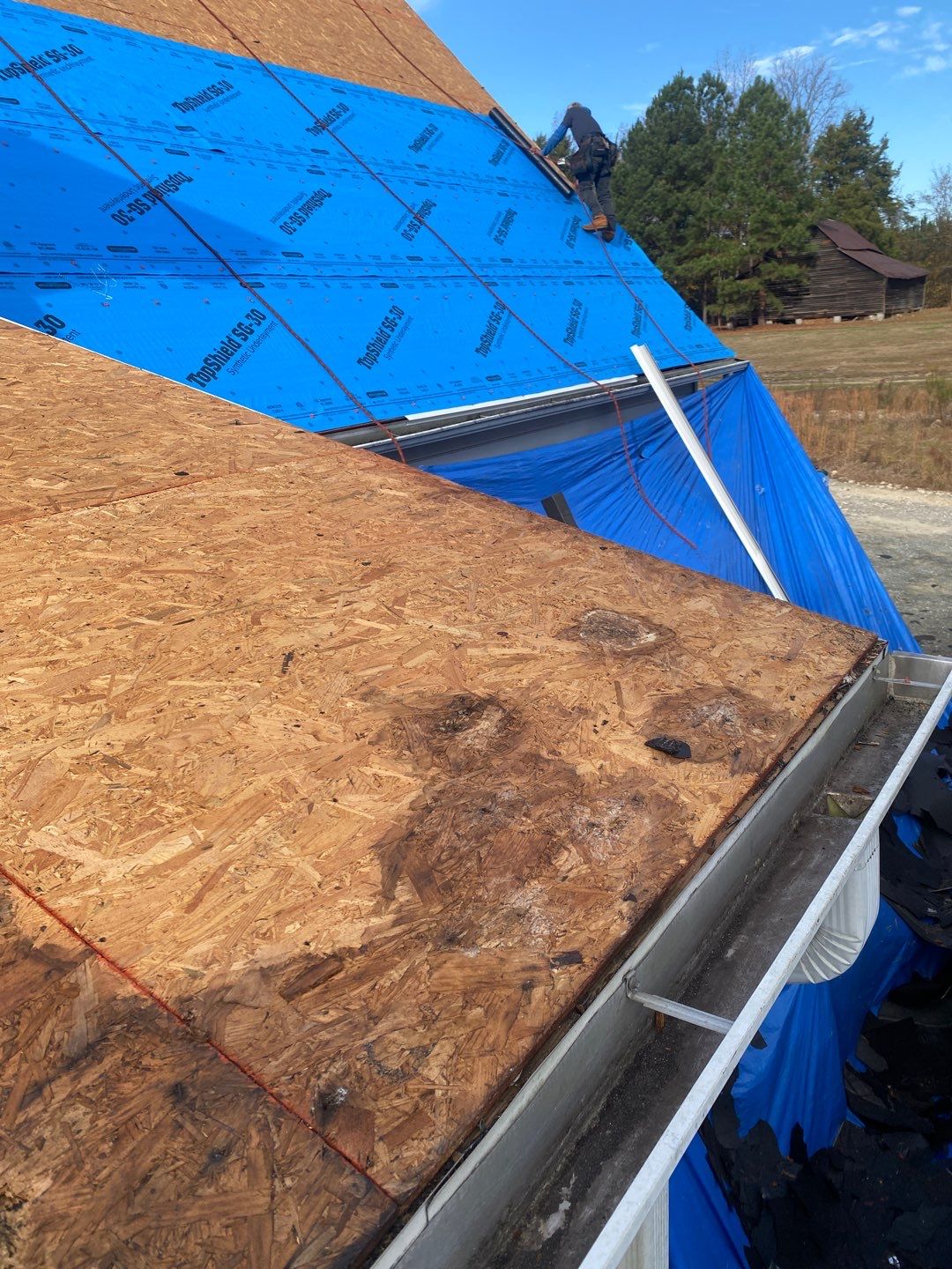 Project in Creedmoor - Certainteed Landmark Silver Birch by Pro Performance Roofing