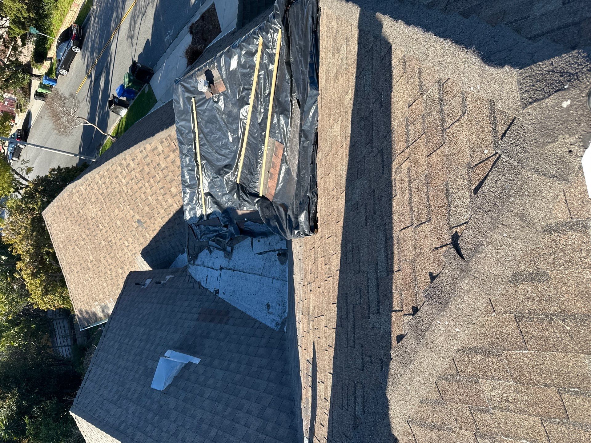 Residential Roofing Installation using Owens Corning Duration Cool Shingles by Hull Brothers Roofing