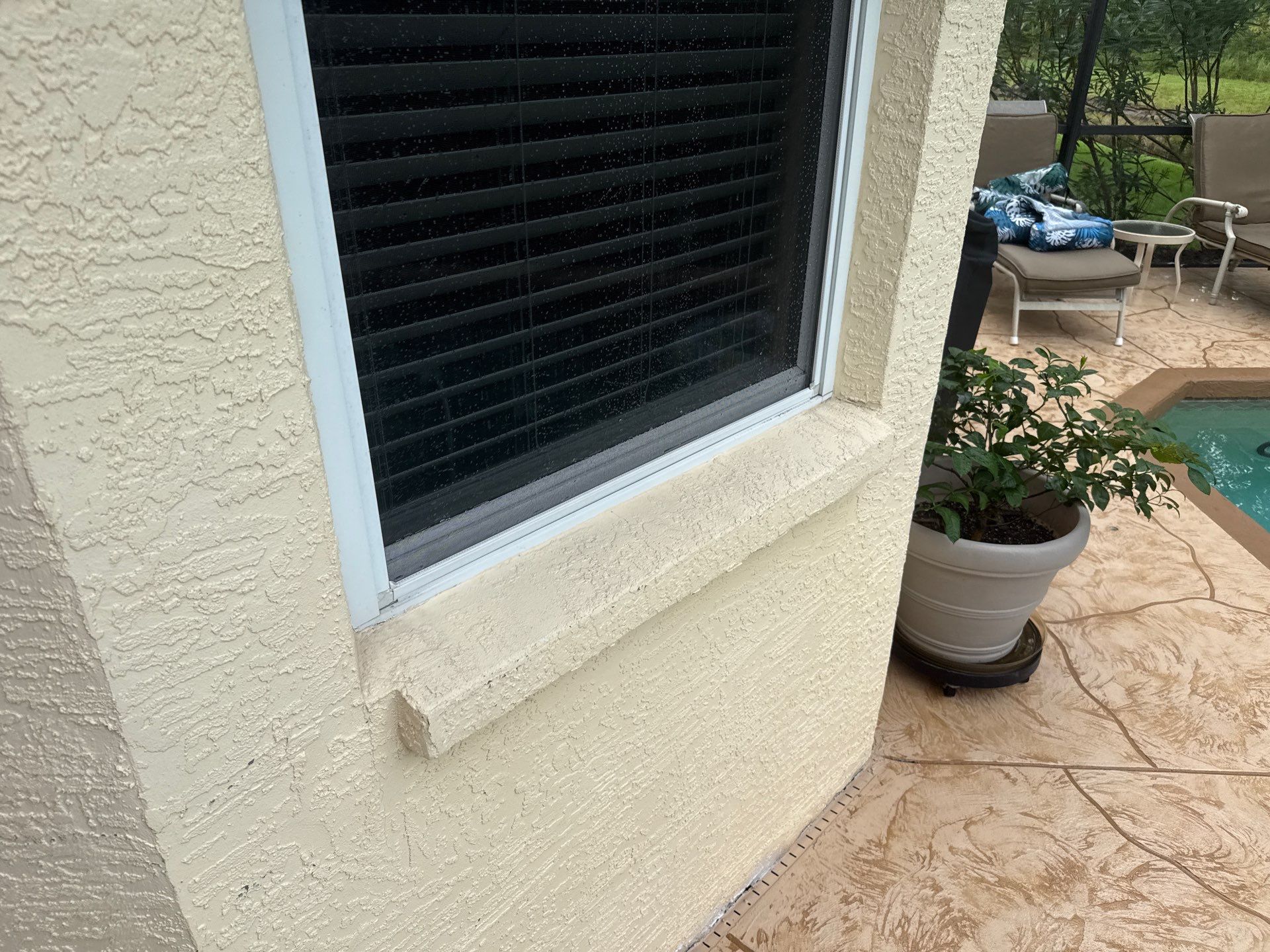 Painted Pool Deck, Screen Enclosure & Outdoor Furniture Cleaning – Tara Community, Bradenton, FL by Sunshine AquaWash