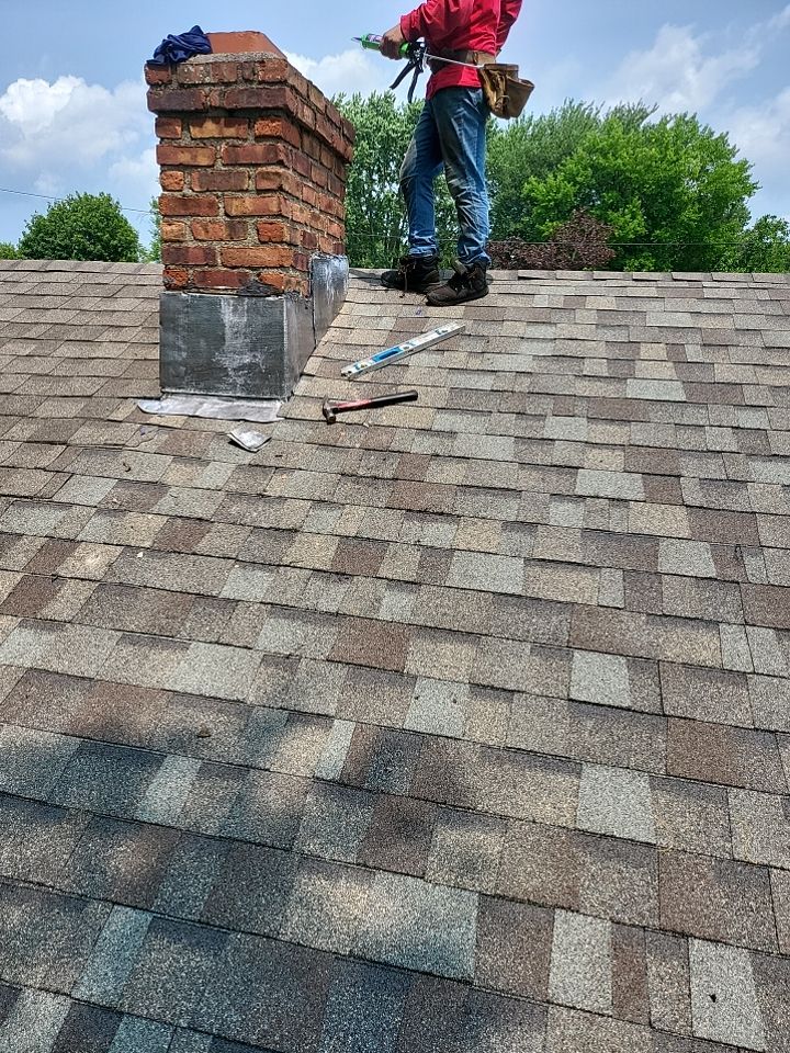 Residential Roofing Installation using Owens Corning Duration Driftwood by A Plus Exterior