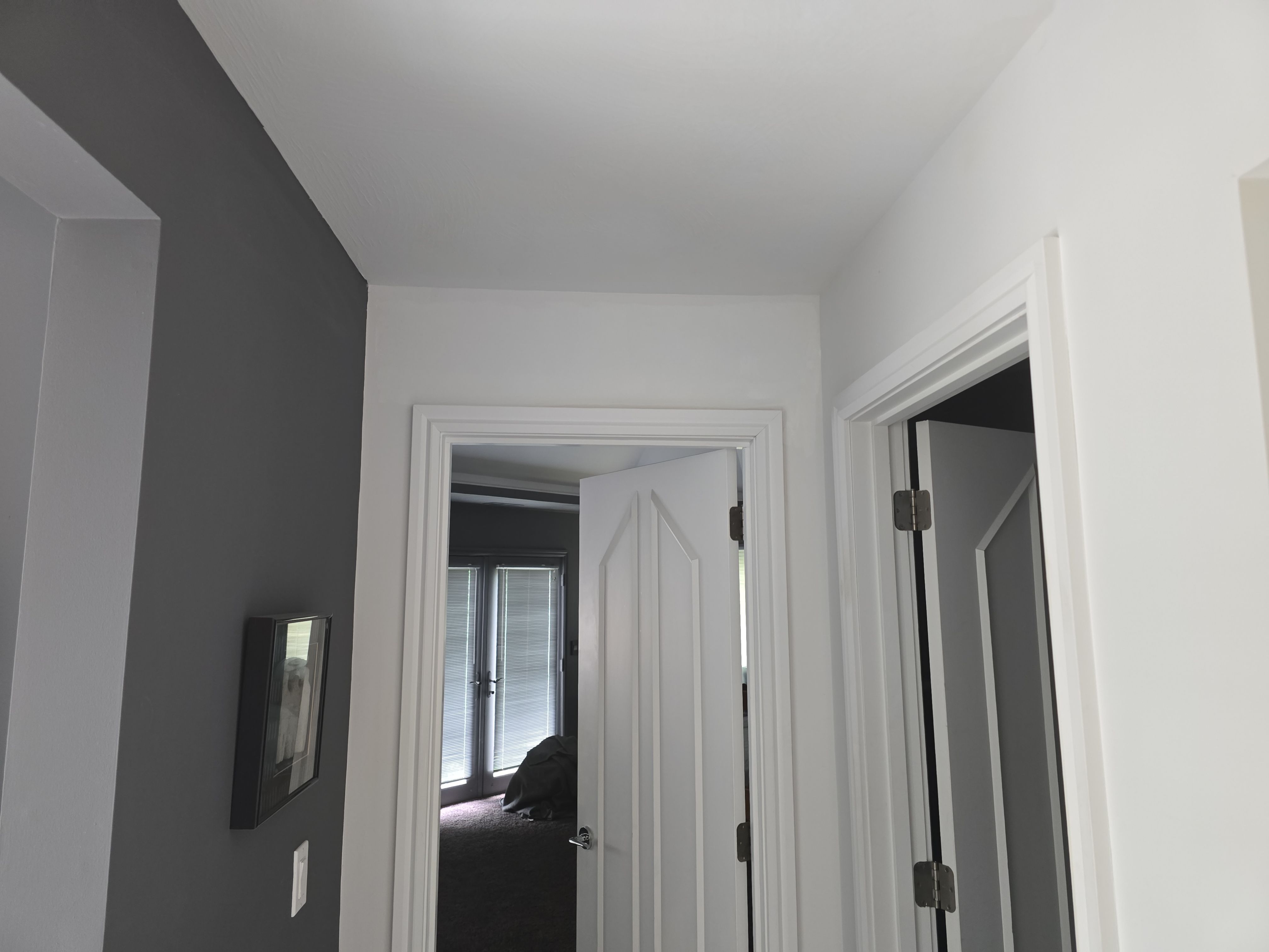 Bedford Residential Interior Painting and Ceiling Water Damage Repair by The Persnickety Painters
