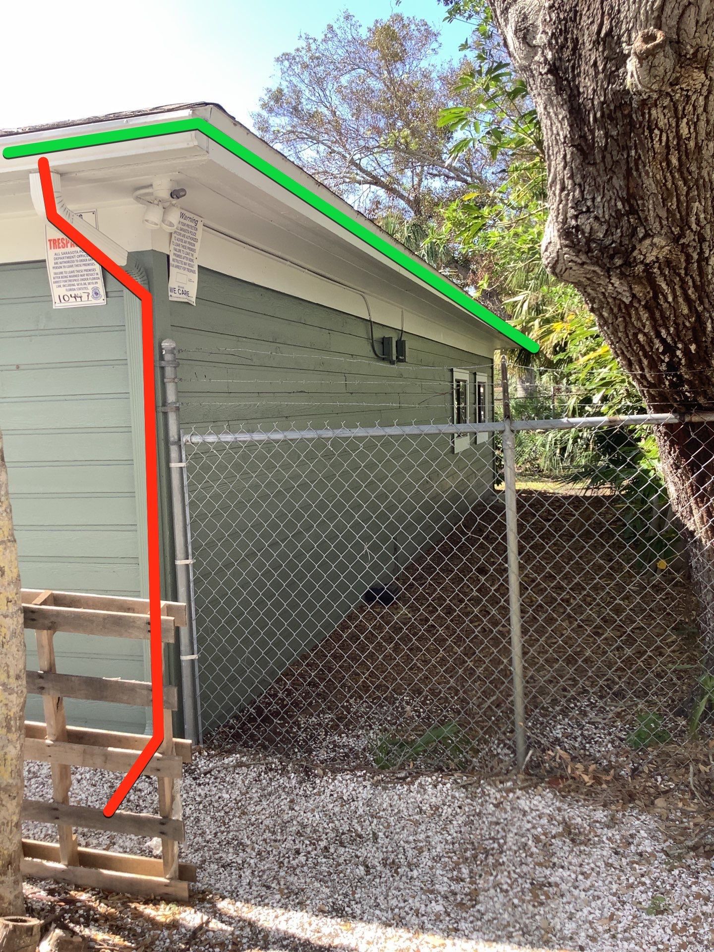 7-Inch Seamless Gutters Installed in Sarasota FL by Gutter Professor by Gutter Professors