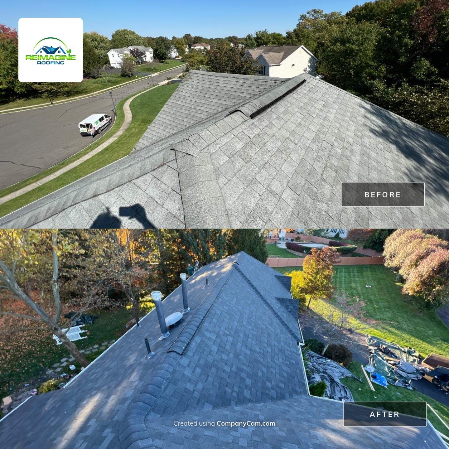 Pewter Gray Shingles by Reimagine Roofing