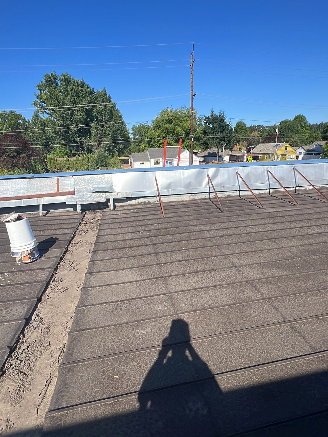 Commercial Roofing Installation using GAF 60Mil TPO  by Orezona Building & Roofing Company, Inc.