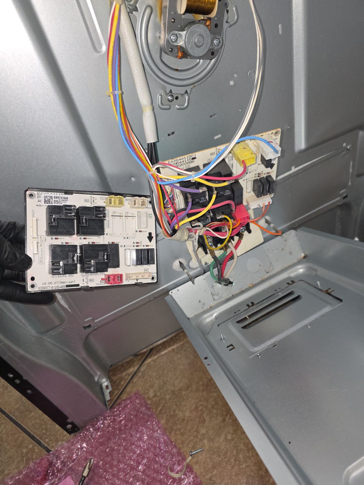 LG Refrigerator Cooling Repair and Electric Range Control Board Replacement by AMB-WORKS APPLIANCE REPAIR