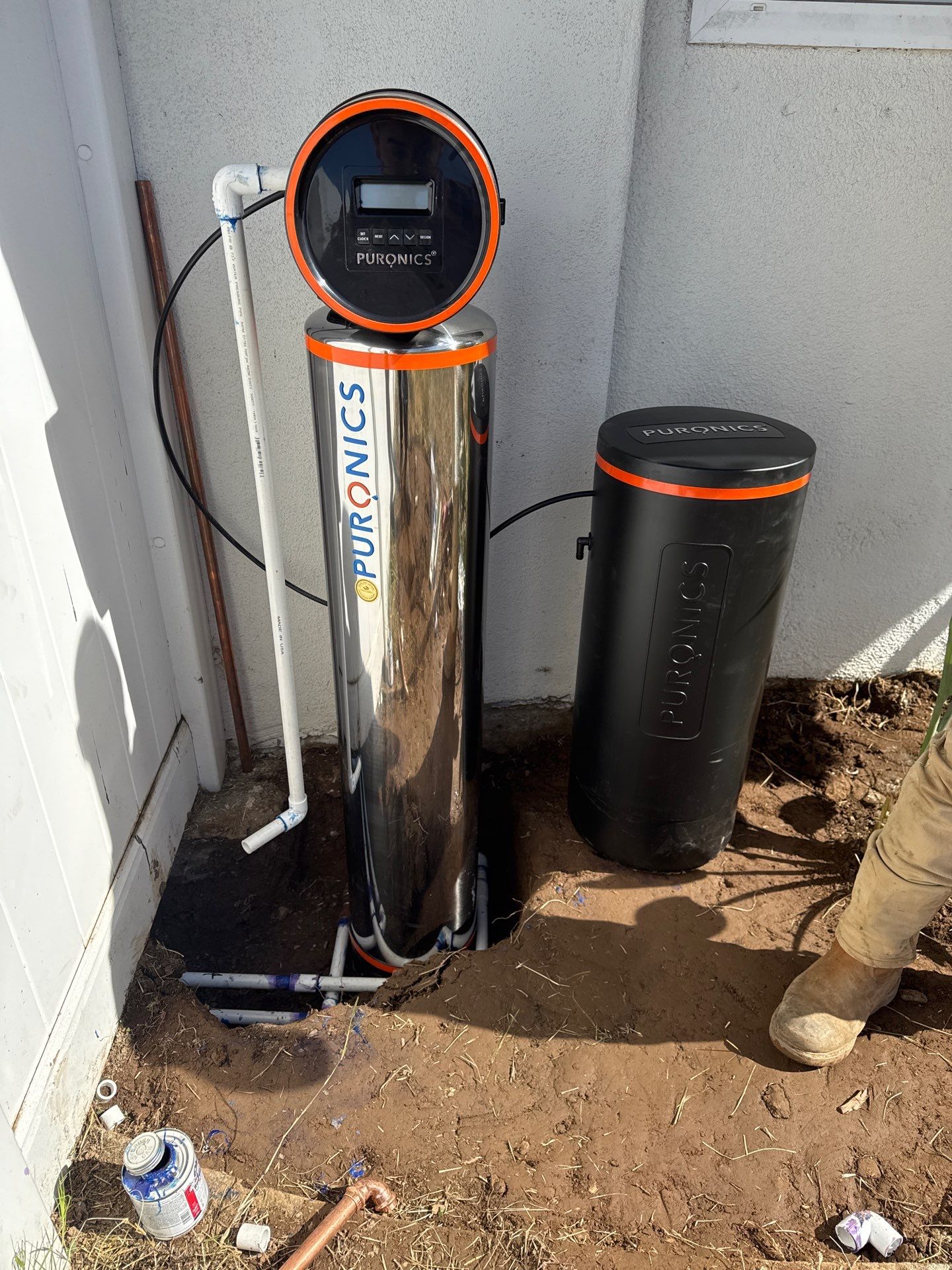 Installing Water Treatment by Us Plumbing