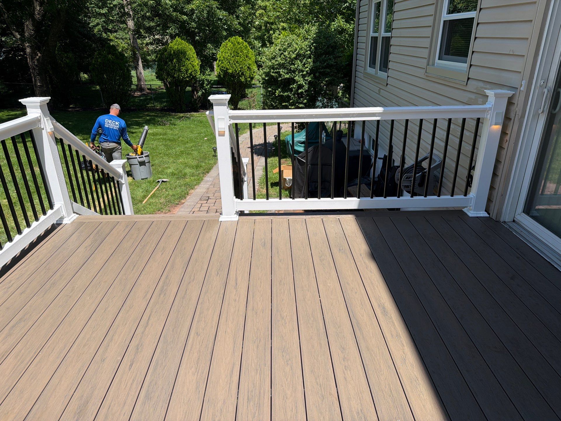 Deck Resurfacing in Piscataway, New Jersey by deck guardian