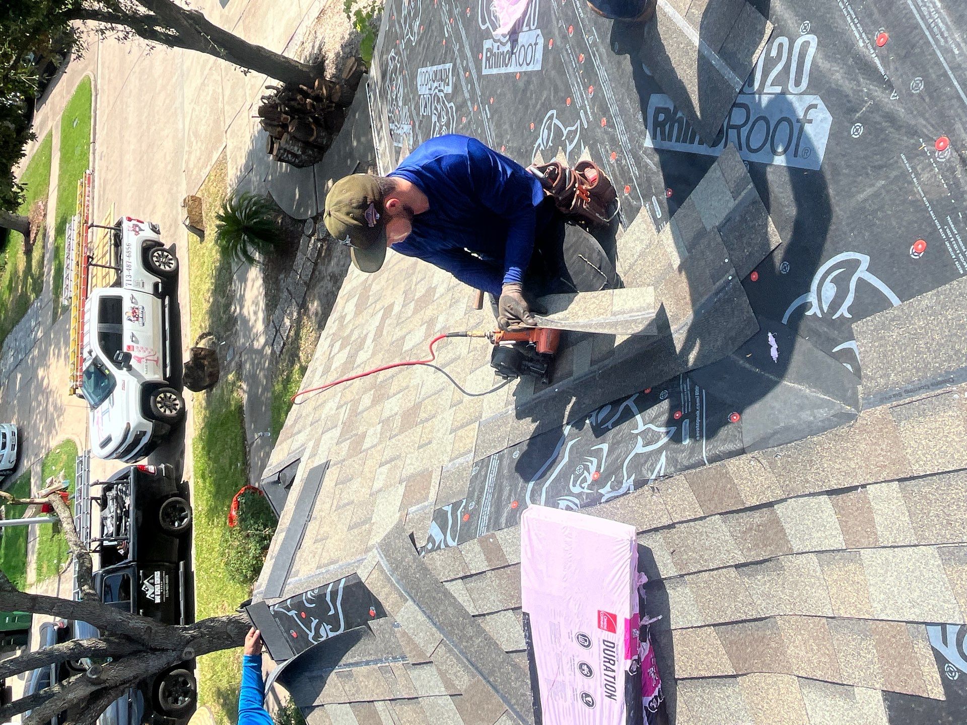 Residential Roofing Repair using Owen's Corning Duration (Lifetime) Shingles by Roof Repair Company