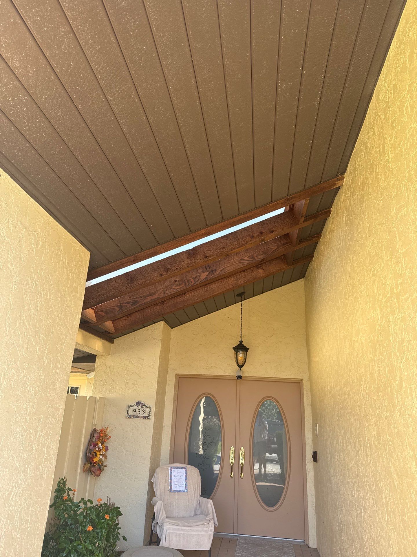 Bronze Soffit and Fascia in Sarasota FL by Gutter Professors