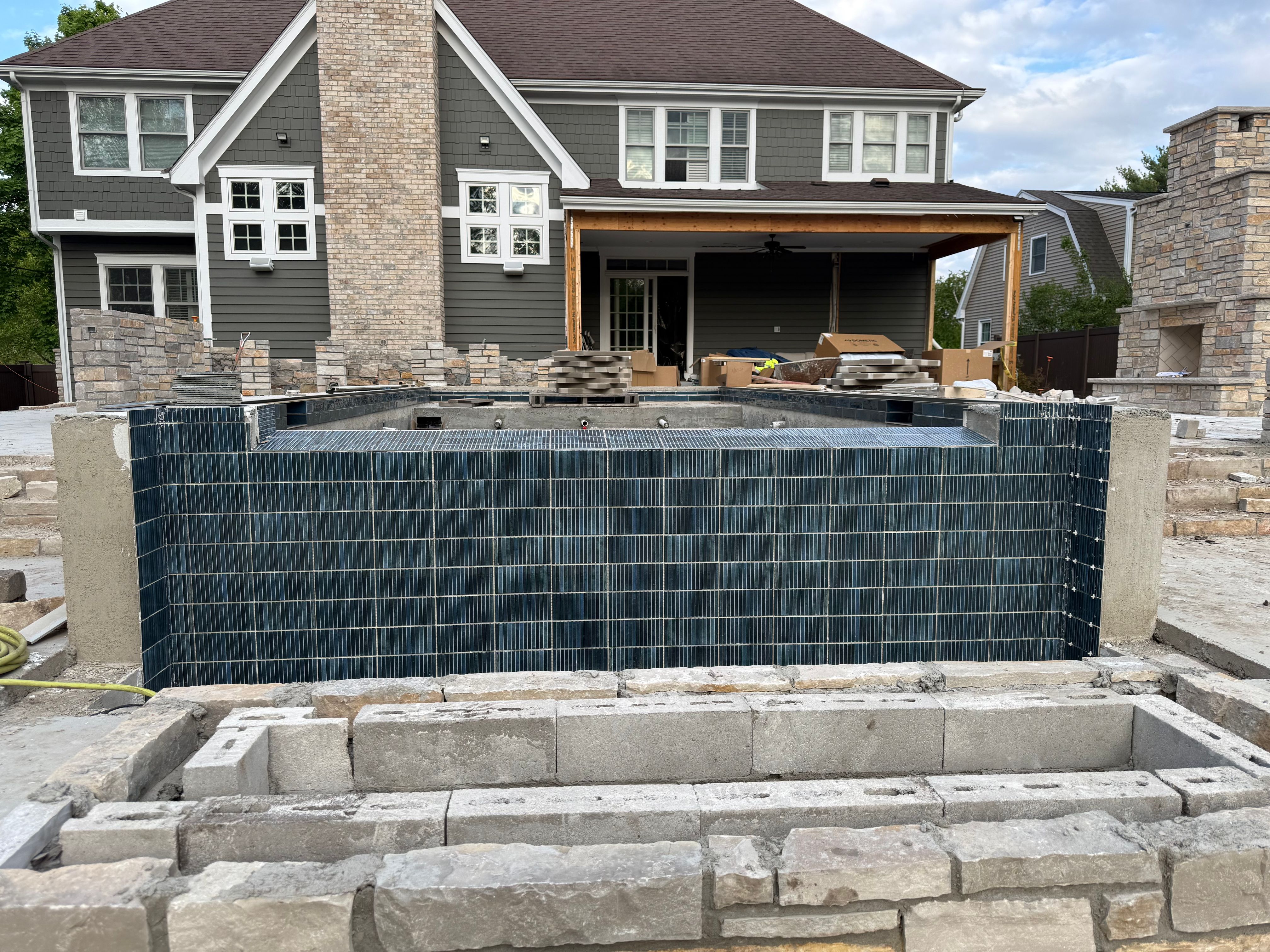 Swim Spa - Jet Benches - Spillover - French Riv by North Shore Pool & Spa