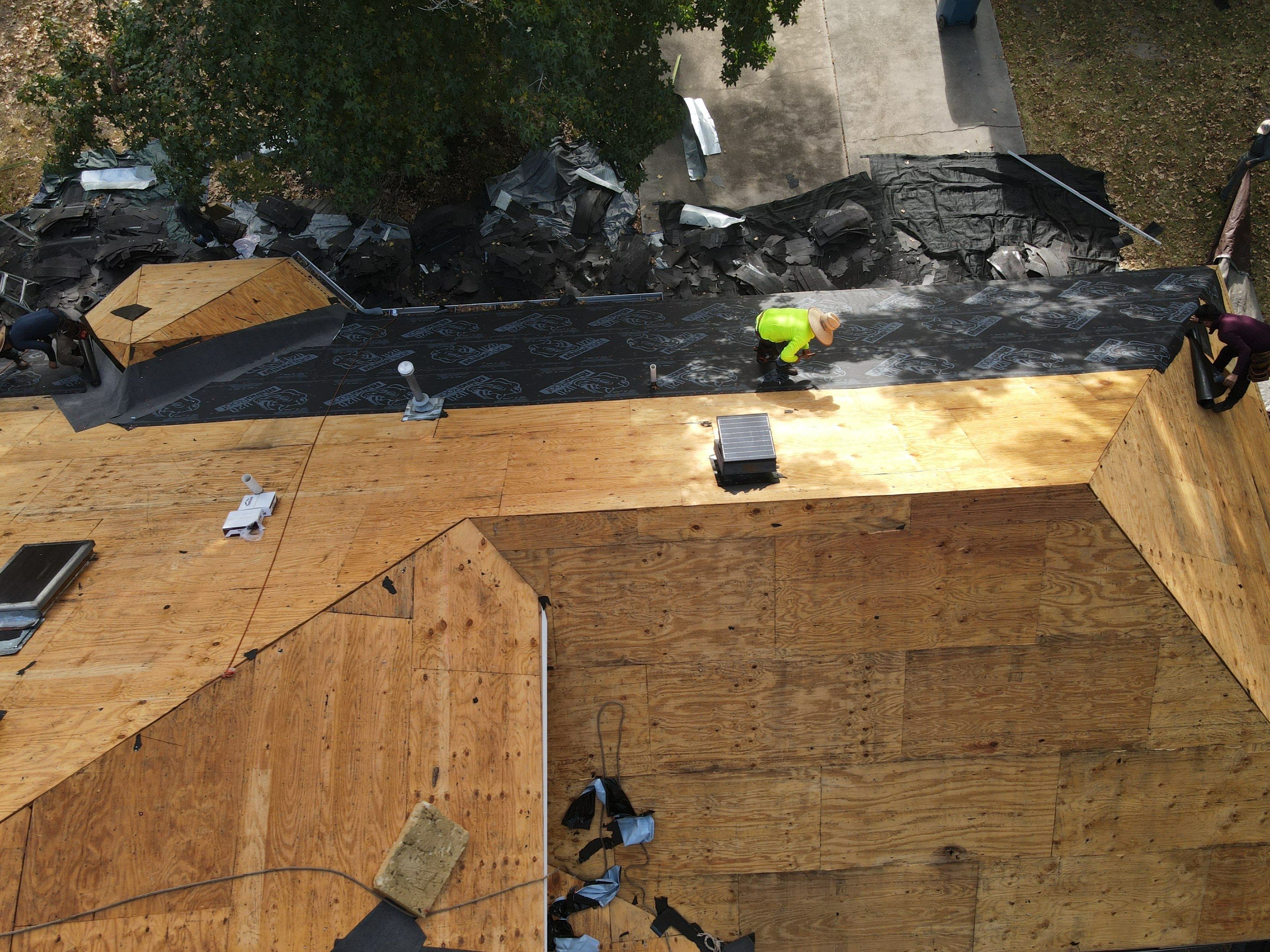 Residential Roofing Installation using Owen's Corning by Roof Concepts Construction