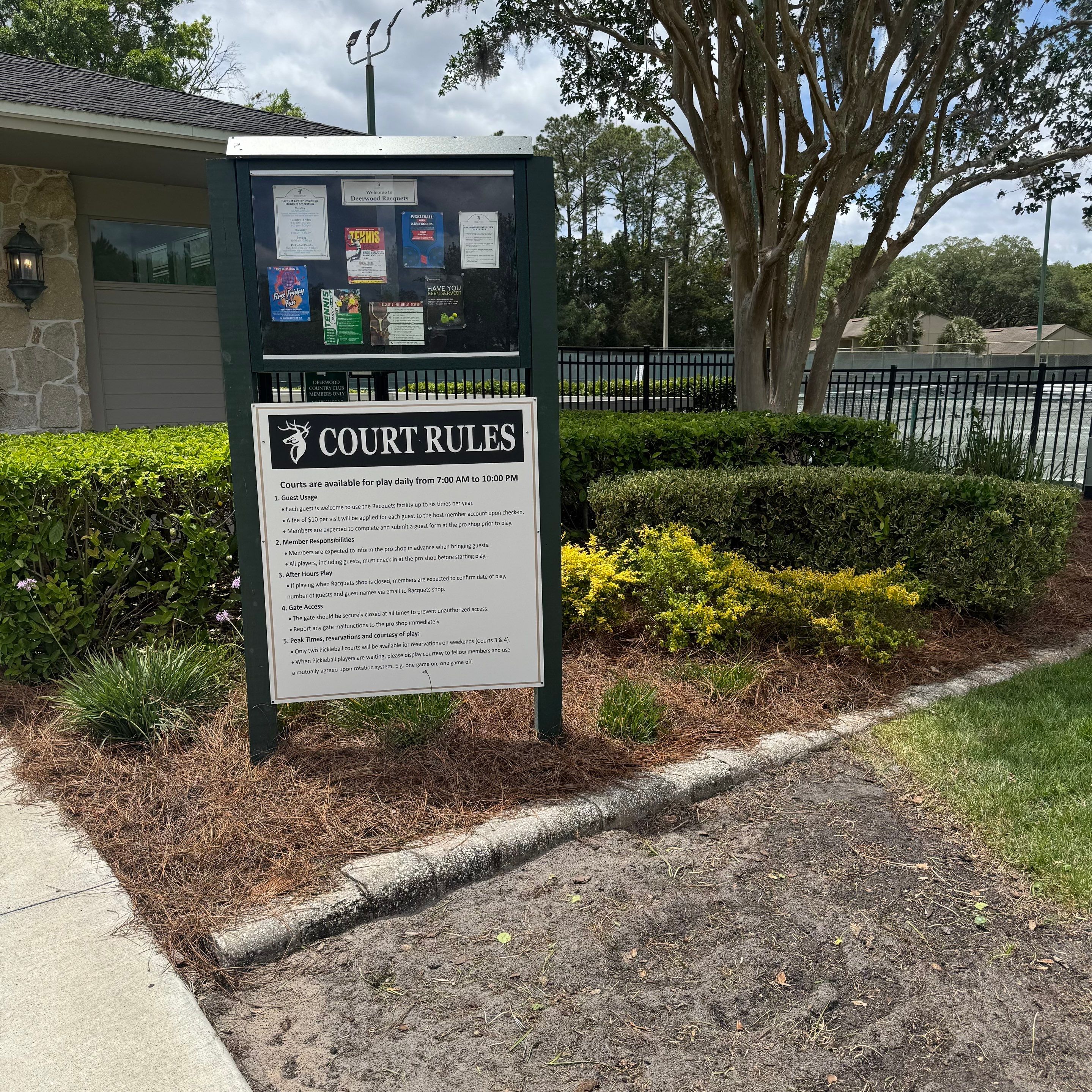 Tennis Complex | Deerwood Community by ProGreen Services