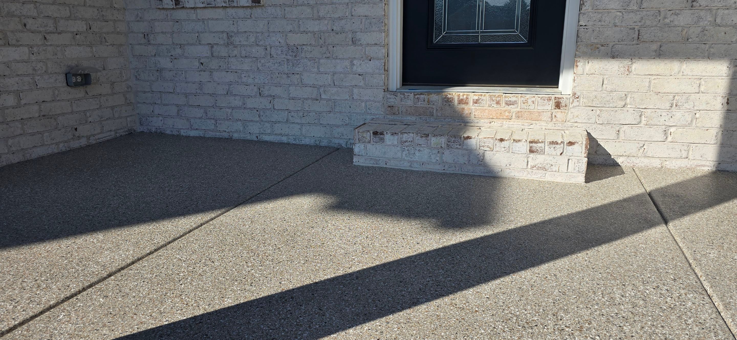 Driveway, Sidewalk, & Porch Using Claystone by Elite Floor Solutions