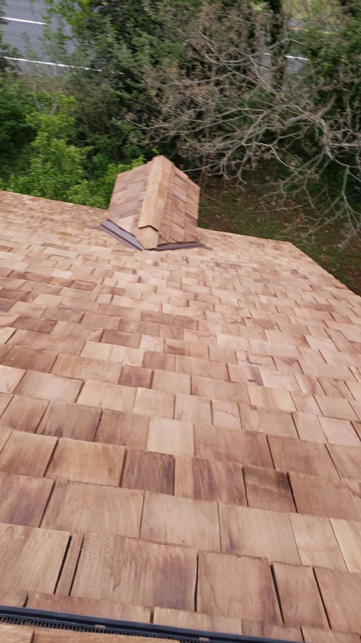 Gainesville Historic Structure: Western Red Cedar #1 Perfection G&R CCA Cedar Shakes by RM Banning, Inc.