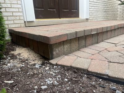 Brick step repair