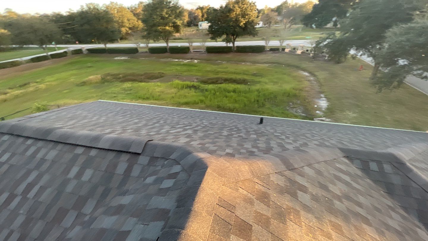Residential Roofing Installation using GAF Timberline HDZ American Harvest by 1st Class Roofing, Inc.
