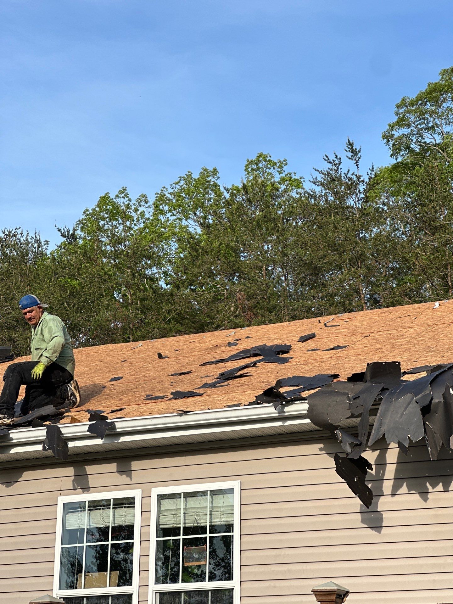 New Roof - GAF Timberline HDZ in Nantucket Morning by Peak 2 Peak Services LLC