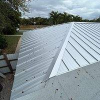 24ga 1" Nail-Strip Mill Finish by Total Roofing System The Metal Roof Experts
